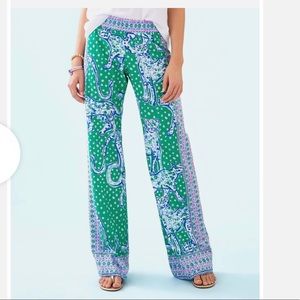 Lilly Pulitzer Bal Harbor Palazzo Pant- On the Prowl